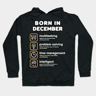 Born in December Hoodie